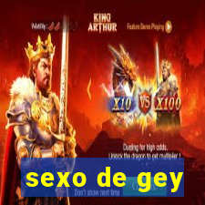 sexo de gey